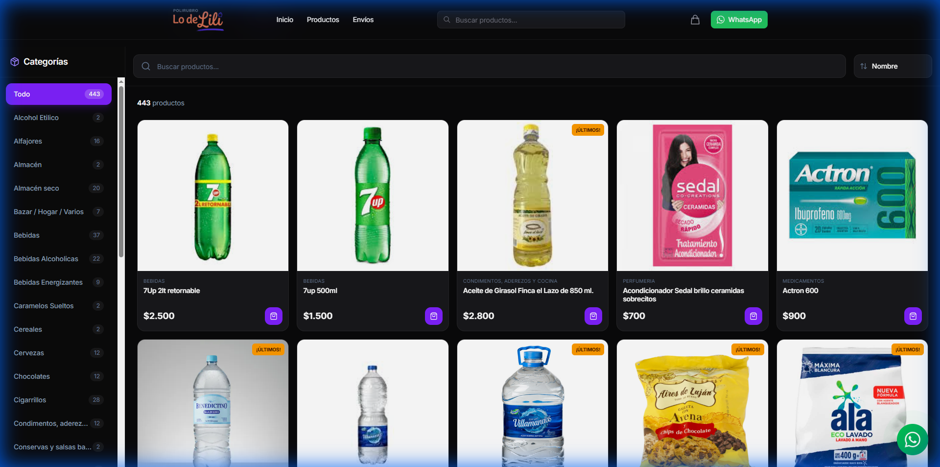 Polirubro Lo de Lili – captura 1