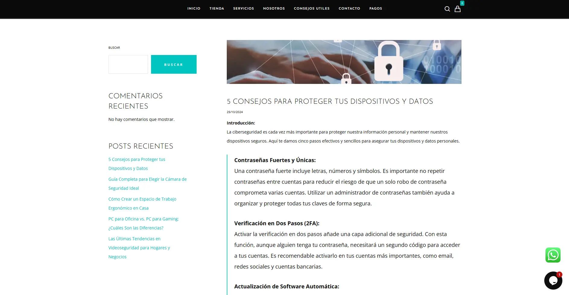 Captura del proyecto Ruba Tecno - 3
